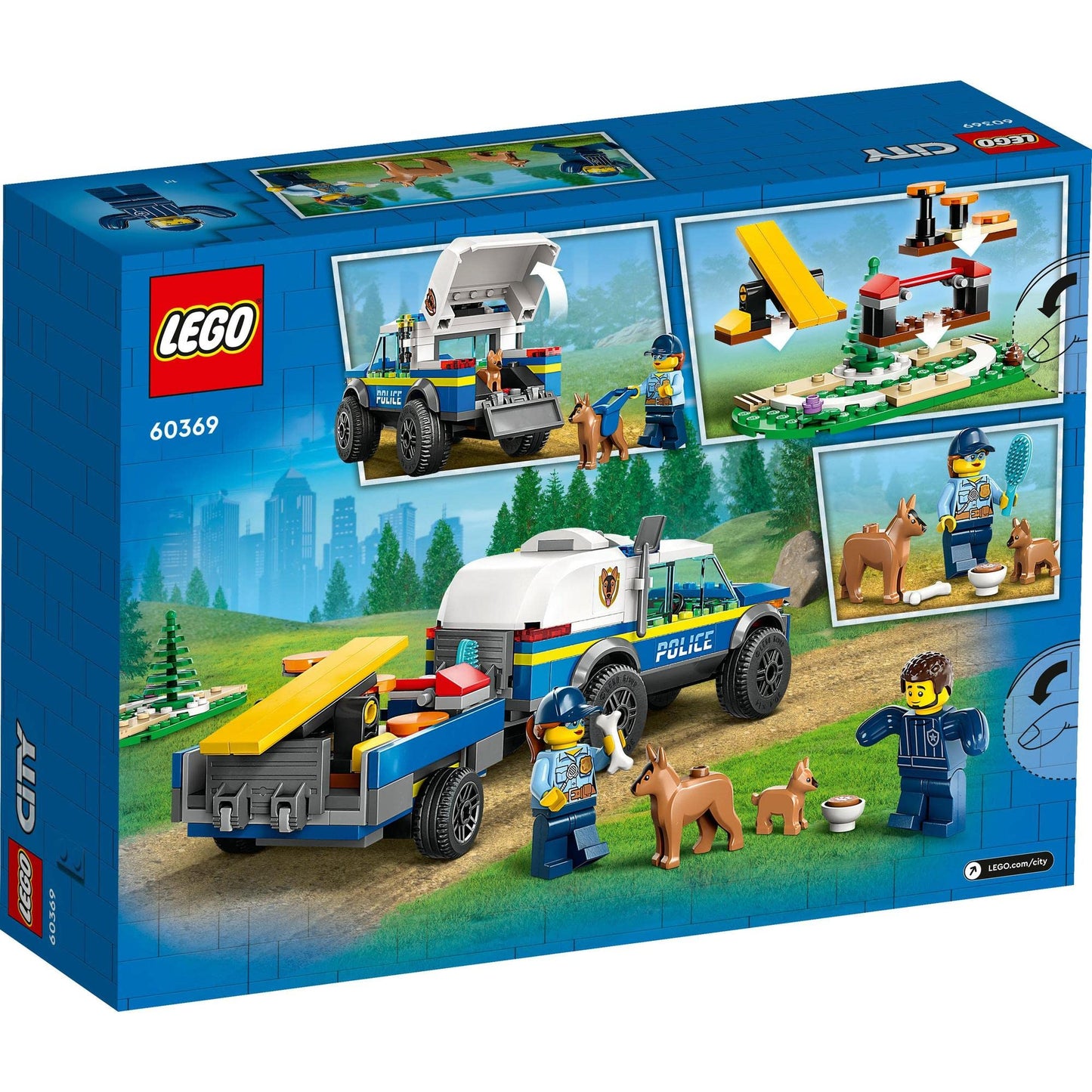 LEGO City Mobile Police Dog Training 60369 Building Toy Amazon