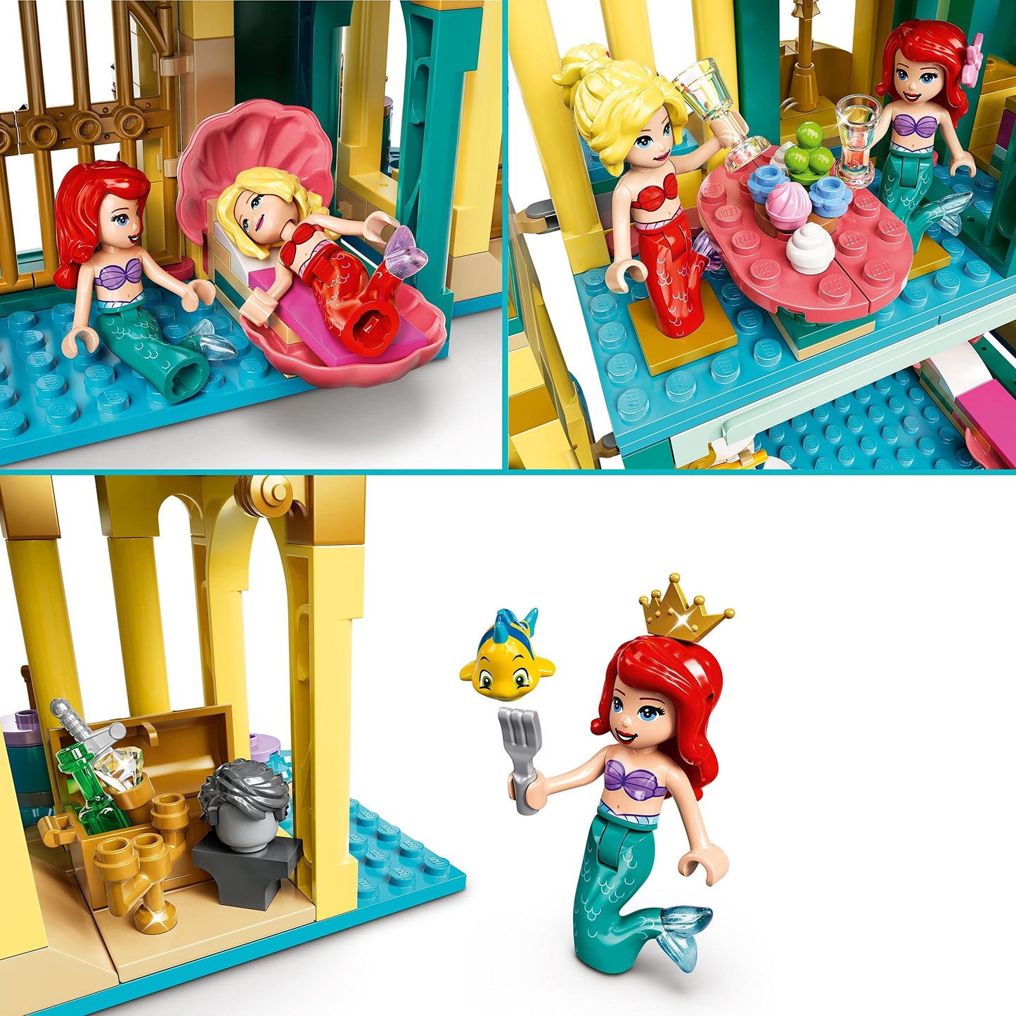 LEGO Disney Princess Ariel’s Underwater Palace Castle Toy