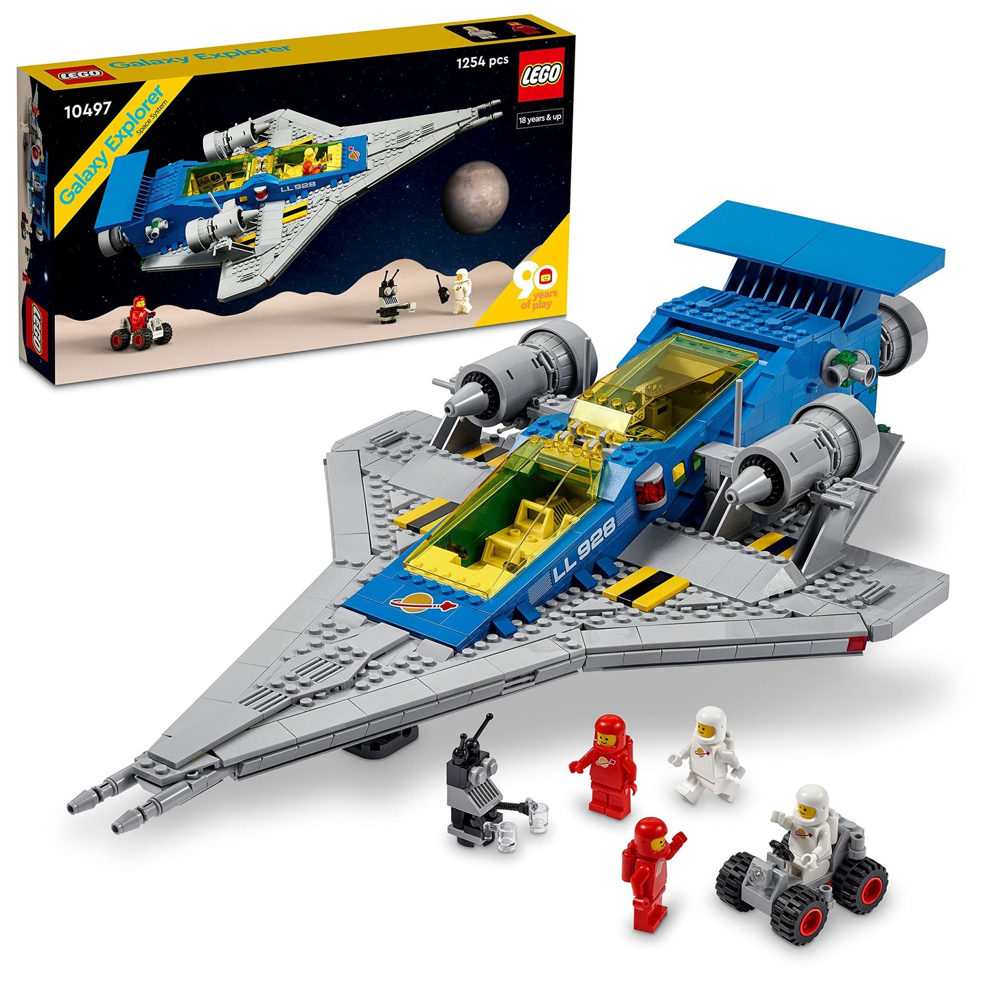 Lego 10497 Galaxy Explorer Space System explorer spaceship Amazon
