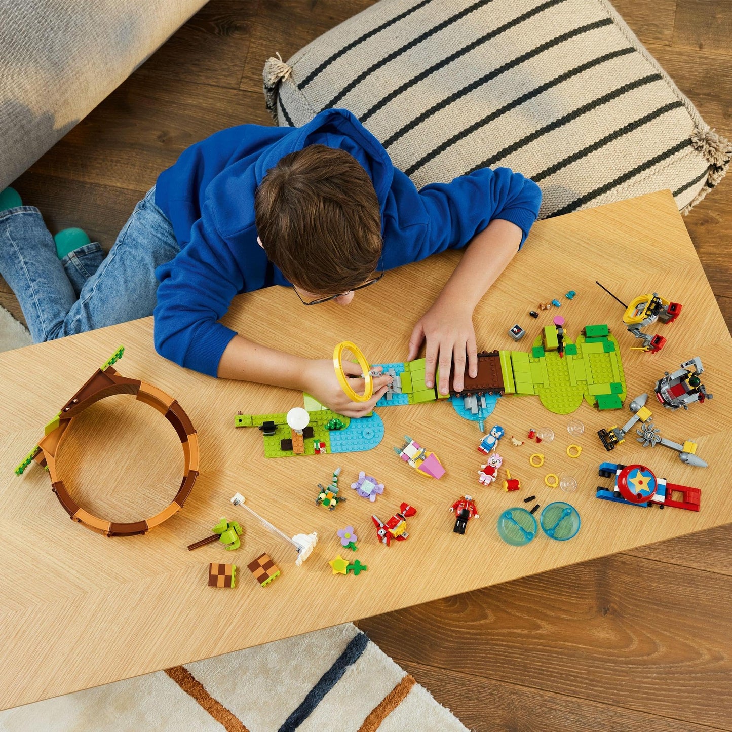 LEGO Sonic The Hedgehog™ Sonic’s Green Hill Zone Loop Challenge 76994 Building Toy Amazon