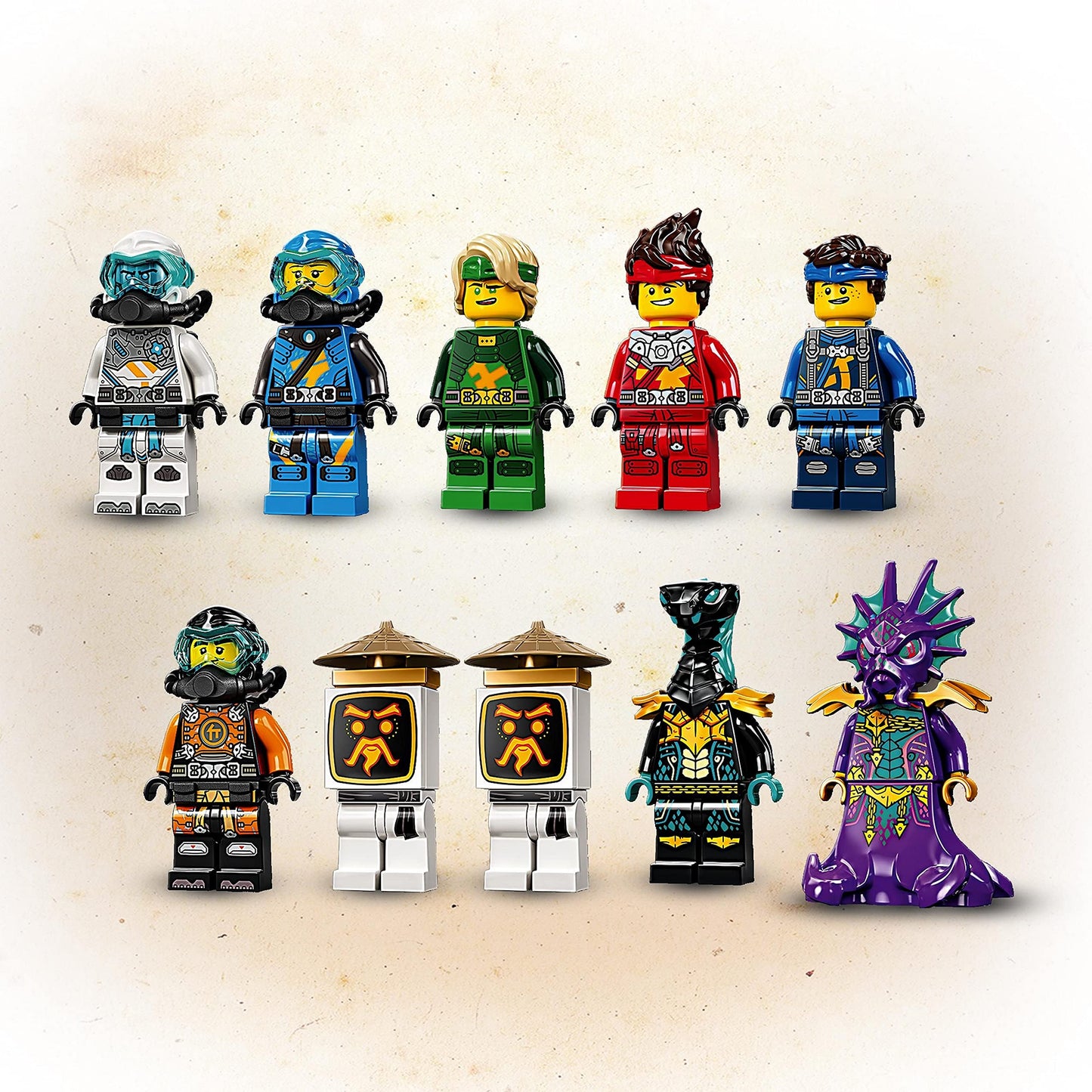 LEGO 71750 NINJAGO Lloyd’s Hydro Mech Action Figure Underwater Building Amazon