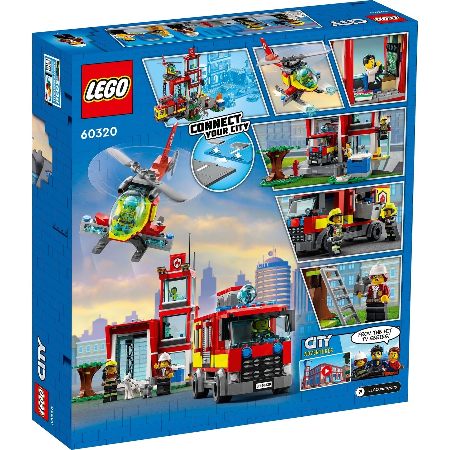 LEGO City Fire Station 60320 Kids Building & Construction Toys