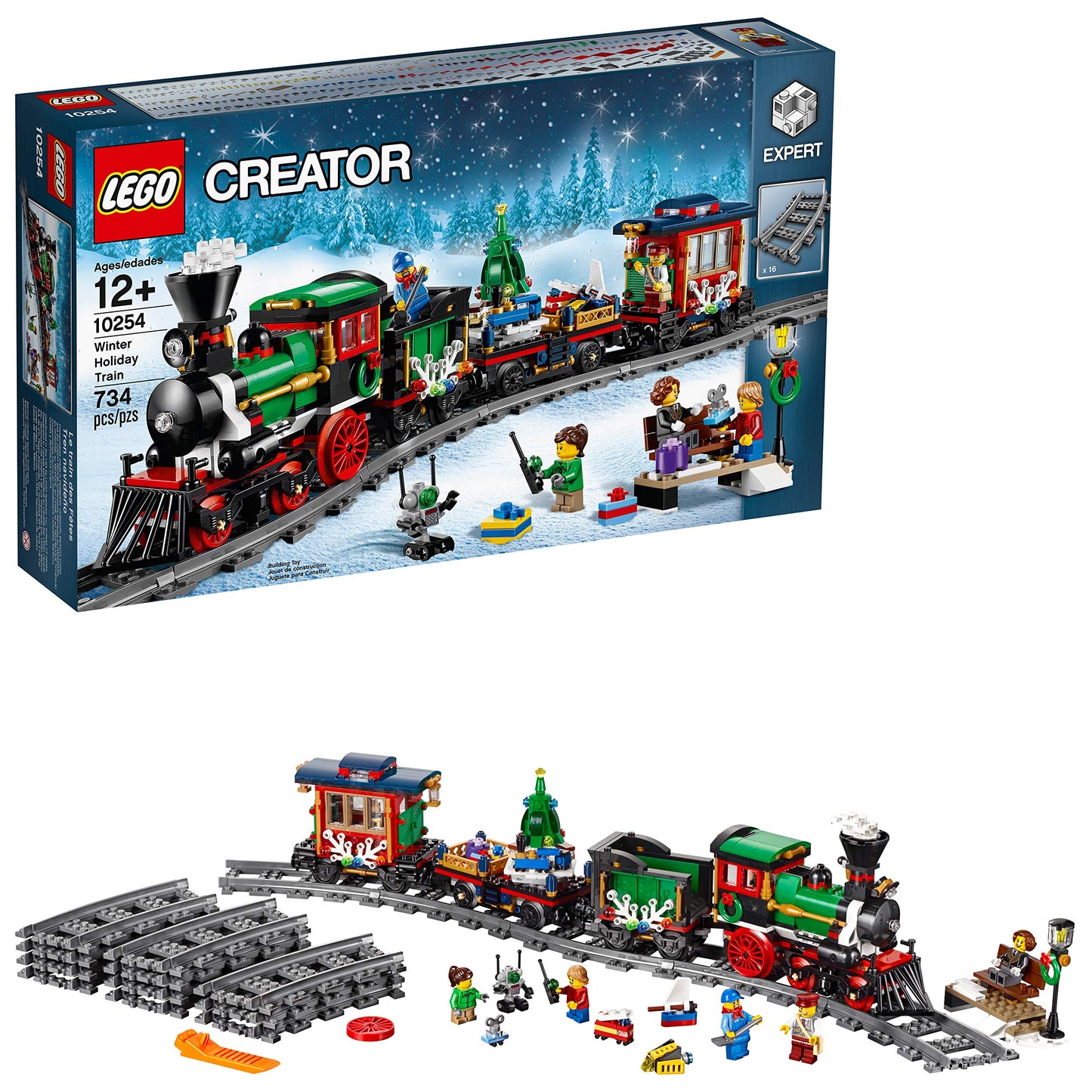 Lego Creator Expert Winter Holiday Train 10254 Construction Set Amazon