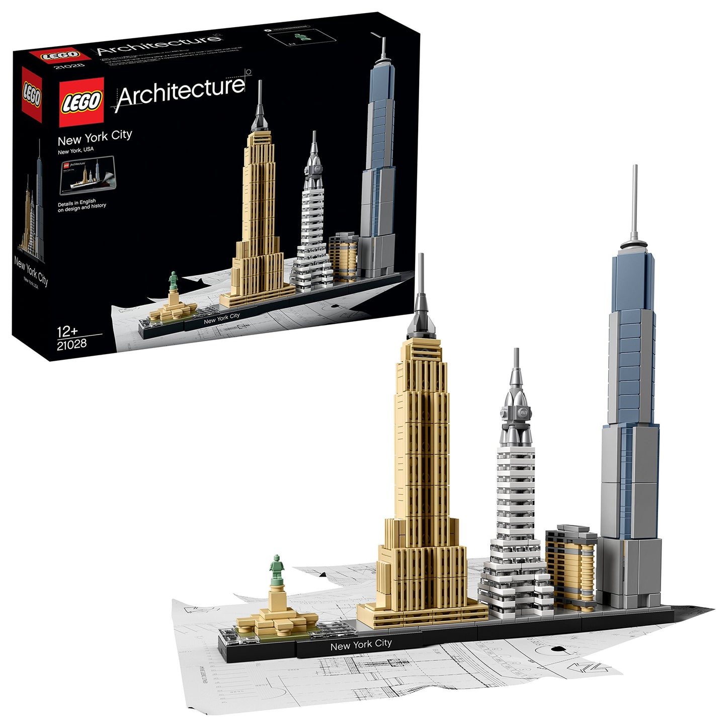 LEGO Architecture New York City 21028 Brick Island