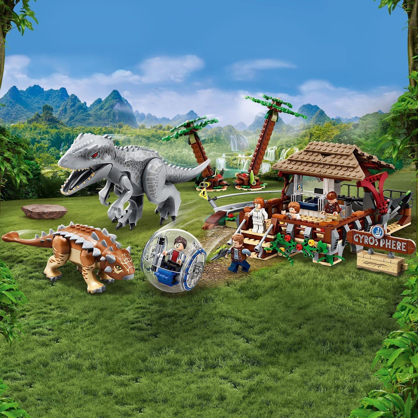 LEGO Jurassic World Indominus rex vs. Ankylosaurus 75941 Building Set