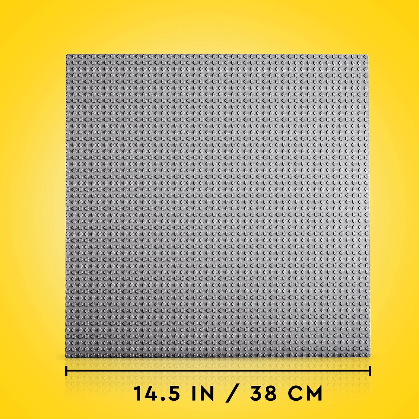 LEGO Classic Grey Baseplate, 48x48 Stud Building Base, Build and Display Board 11024