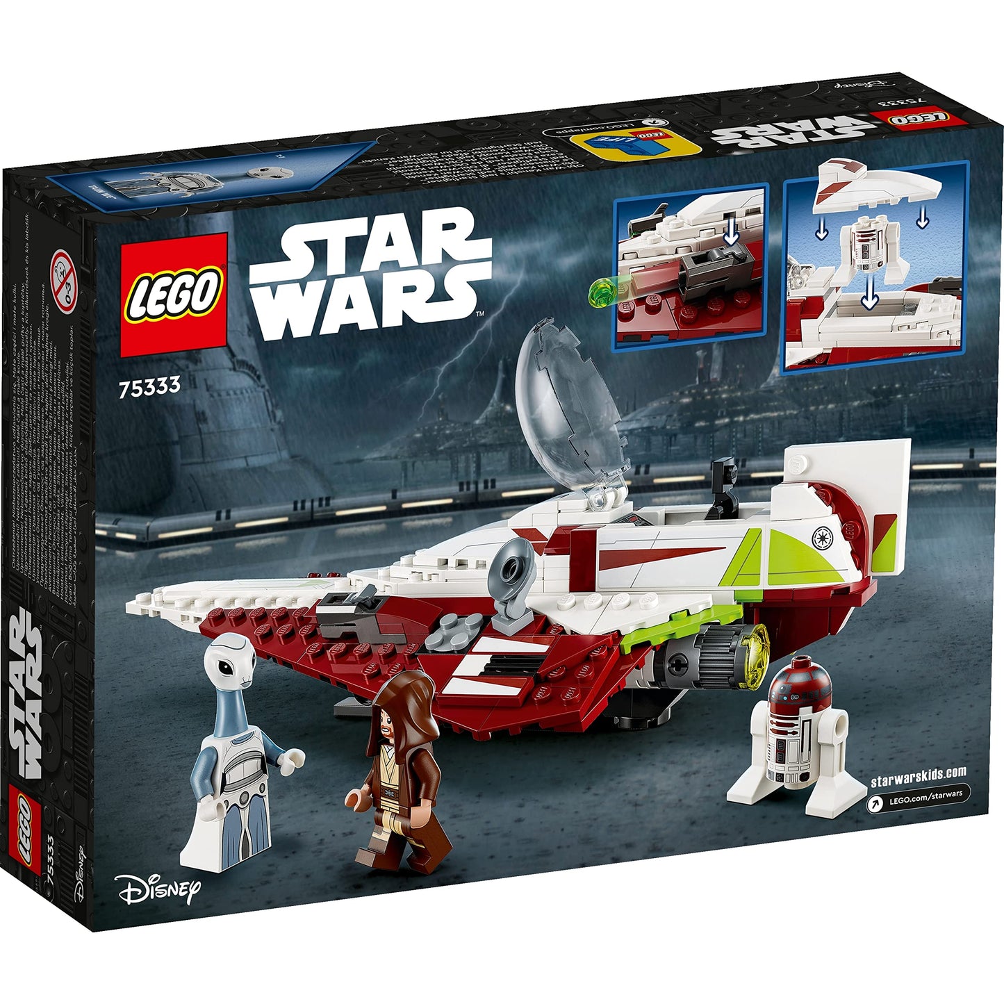 LEGO Star Wars OBI-Wan Kenobi’s Jedi Starfighter 75333 Amazon