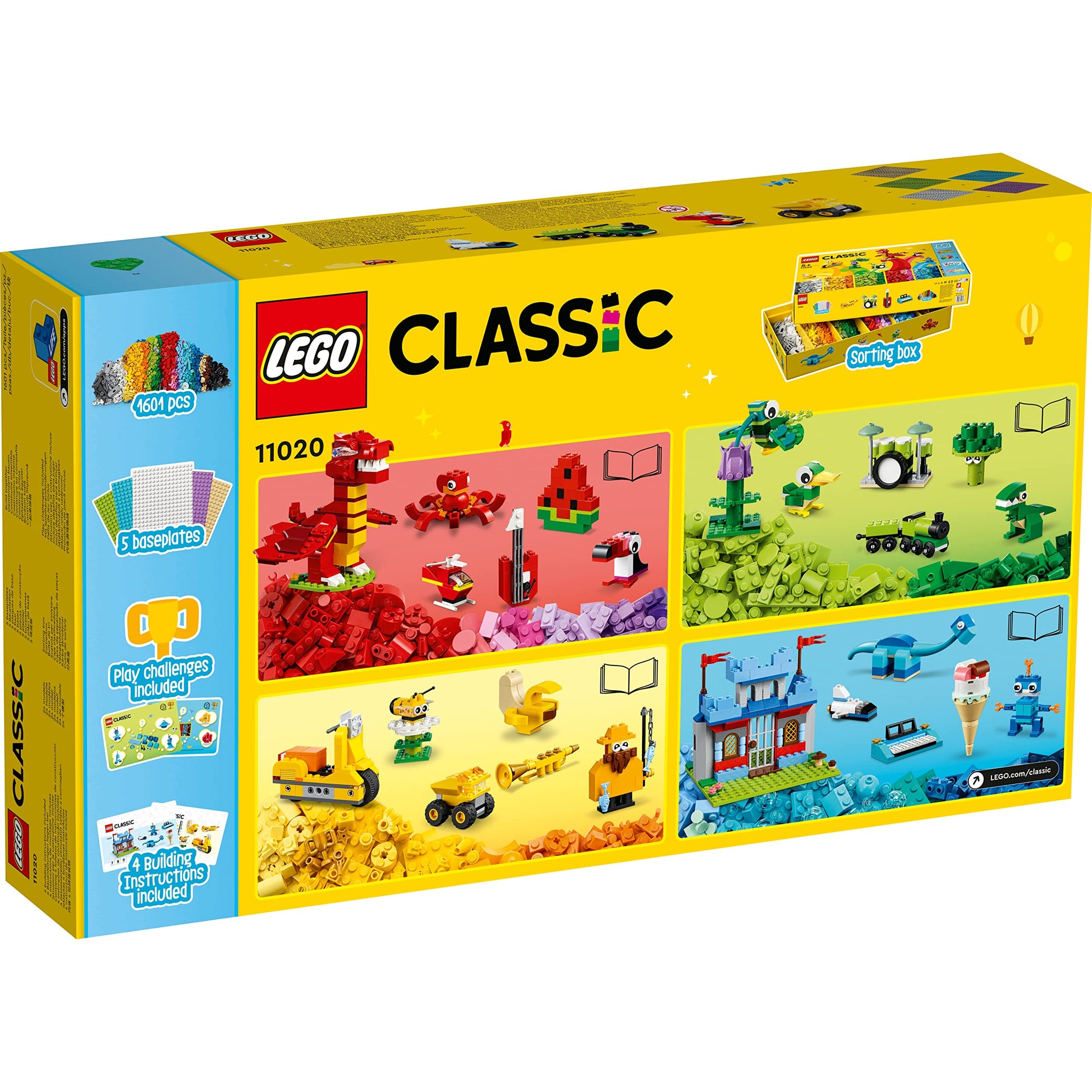LEGO Classic Build Together Set, 24 Buildable Toy 11020 Amazon