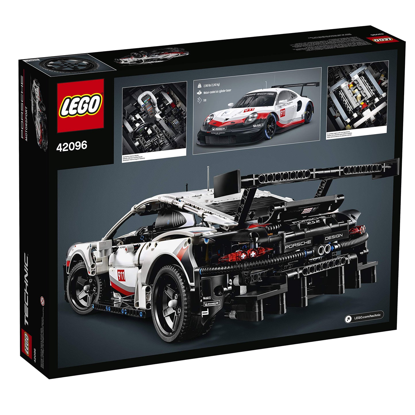 LEGO Technic Porsche 911 RSR 42096 Brick Island