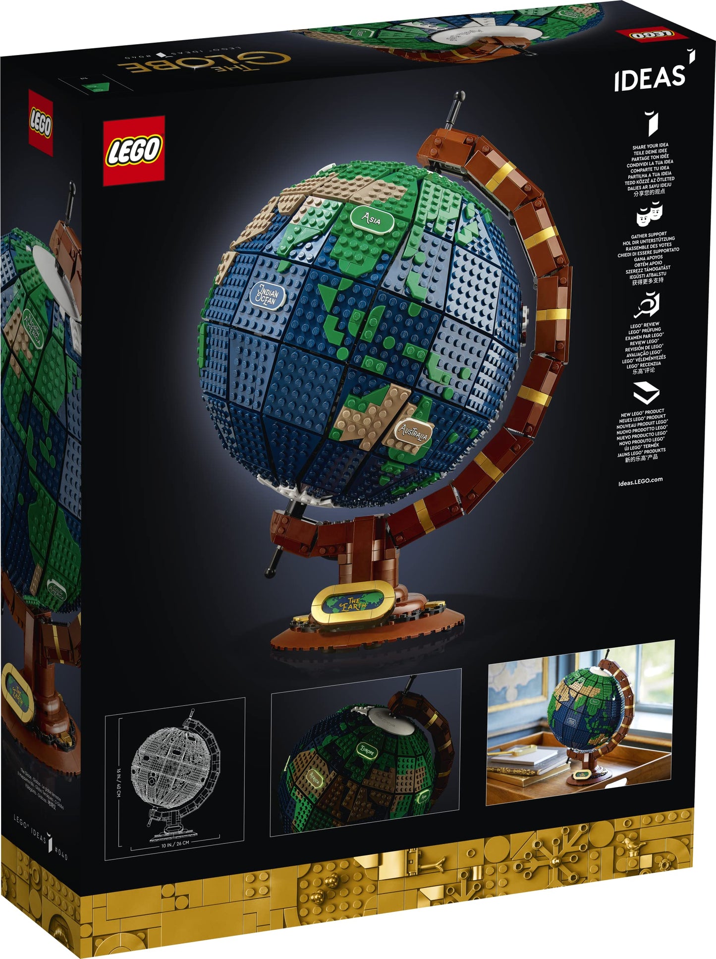 LEGO Ideas - The Globe 21332 Brick Island