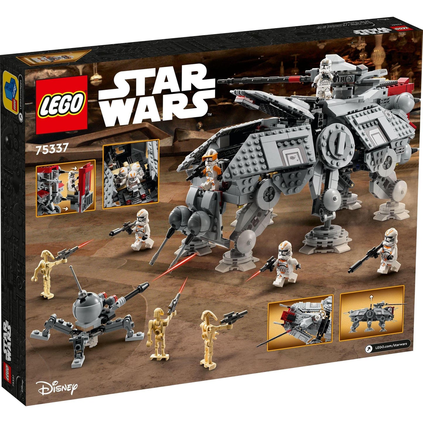 LEGO A Star Wars at-TE Walker 75337 Amazon