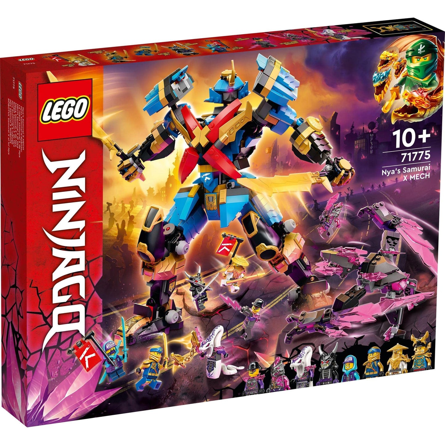 LEGO NINJAGO NYA’s Samurai X MECH Building Kit 71775 Amazon