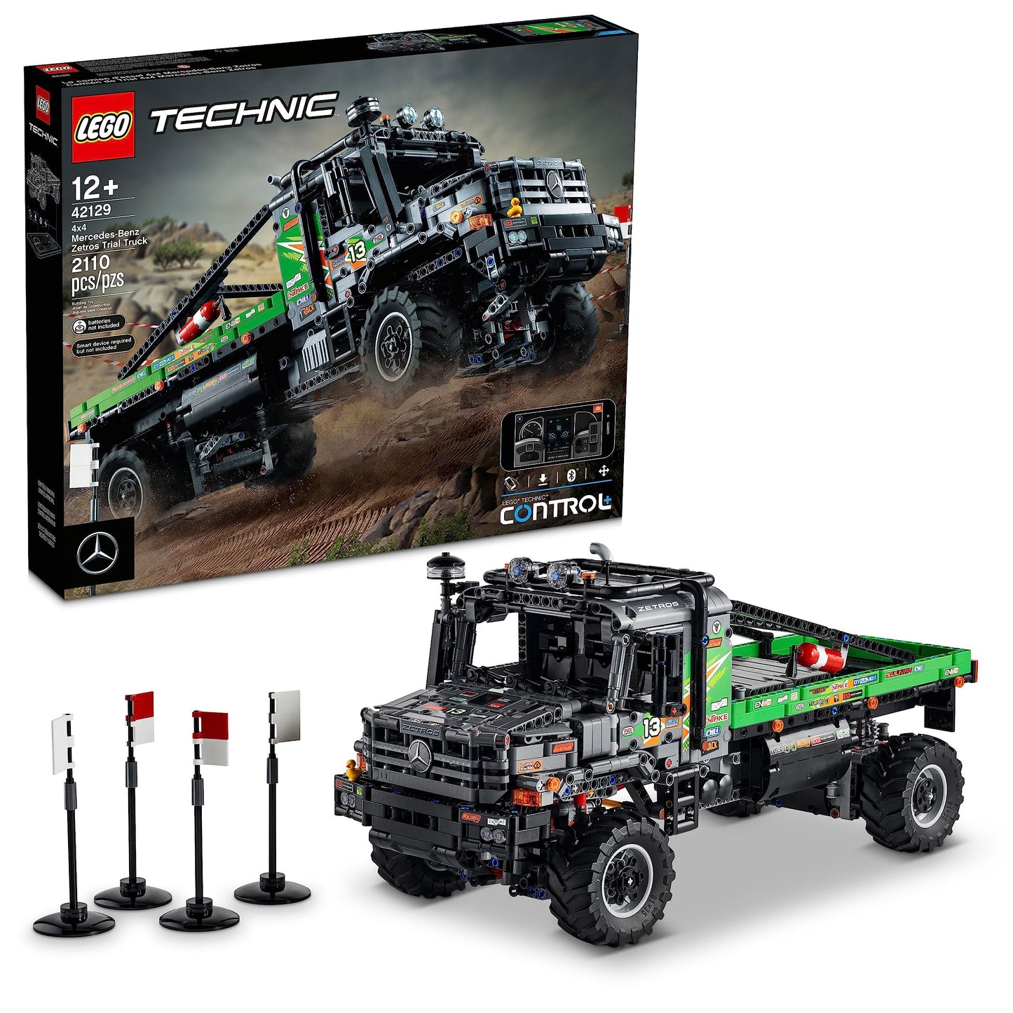 LEGO Technic 4x4 Mercedes-Benz Zetros Trial Truck 42129 Brick Island