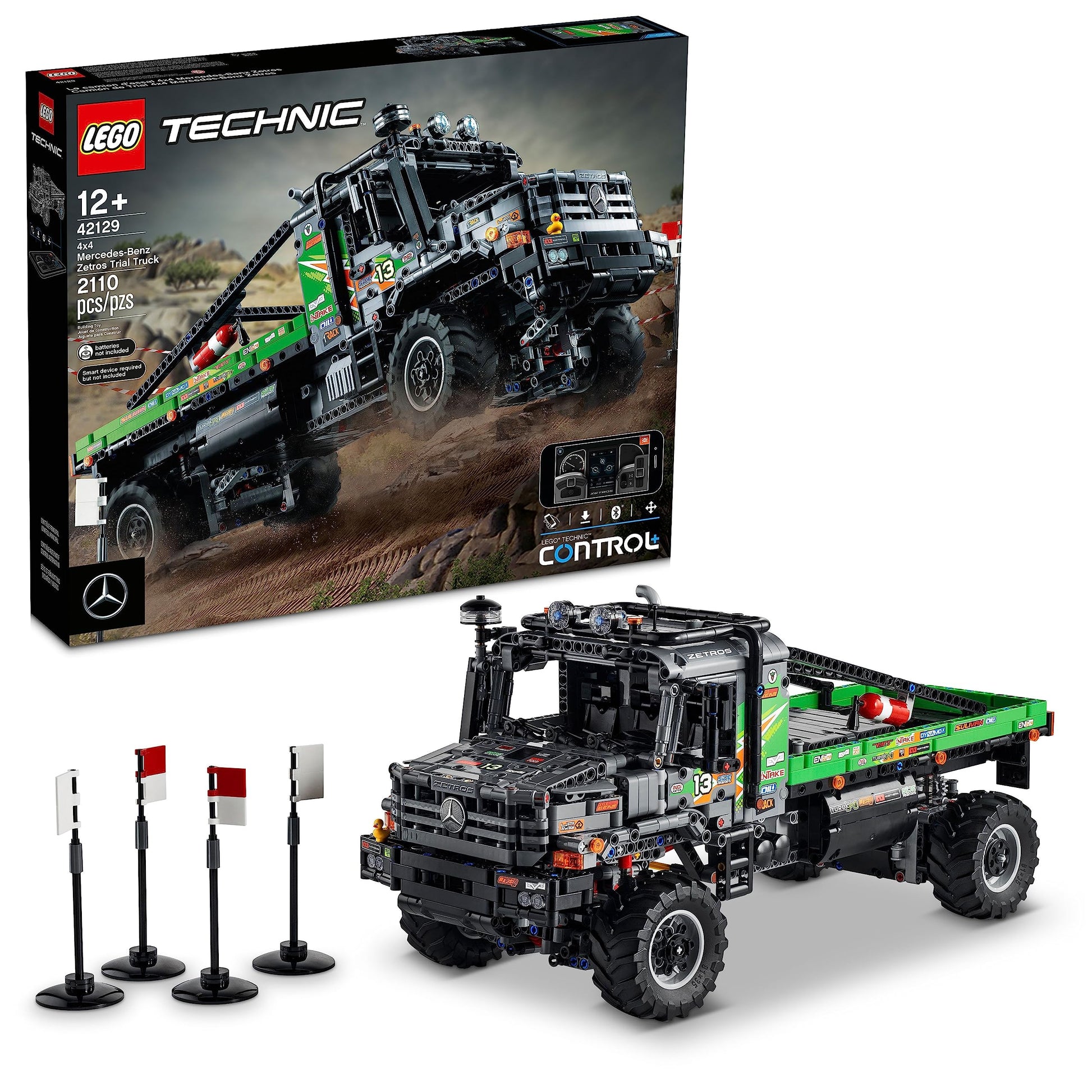 LEGO Technic 4x4 Mercedes-Benz Zetros Trial Truck 42129 Brick Island