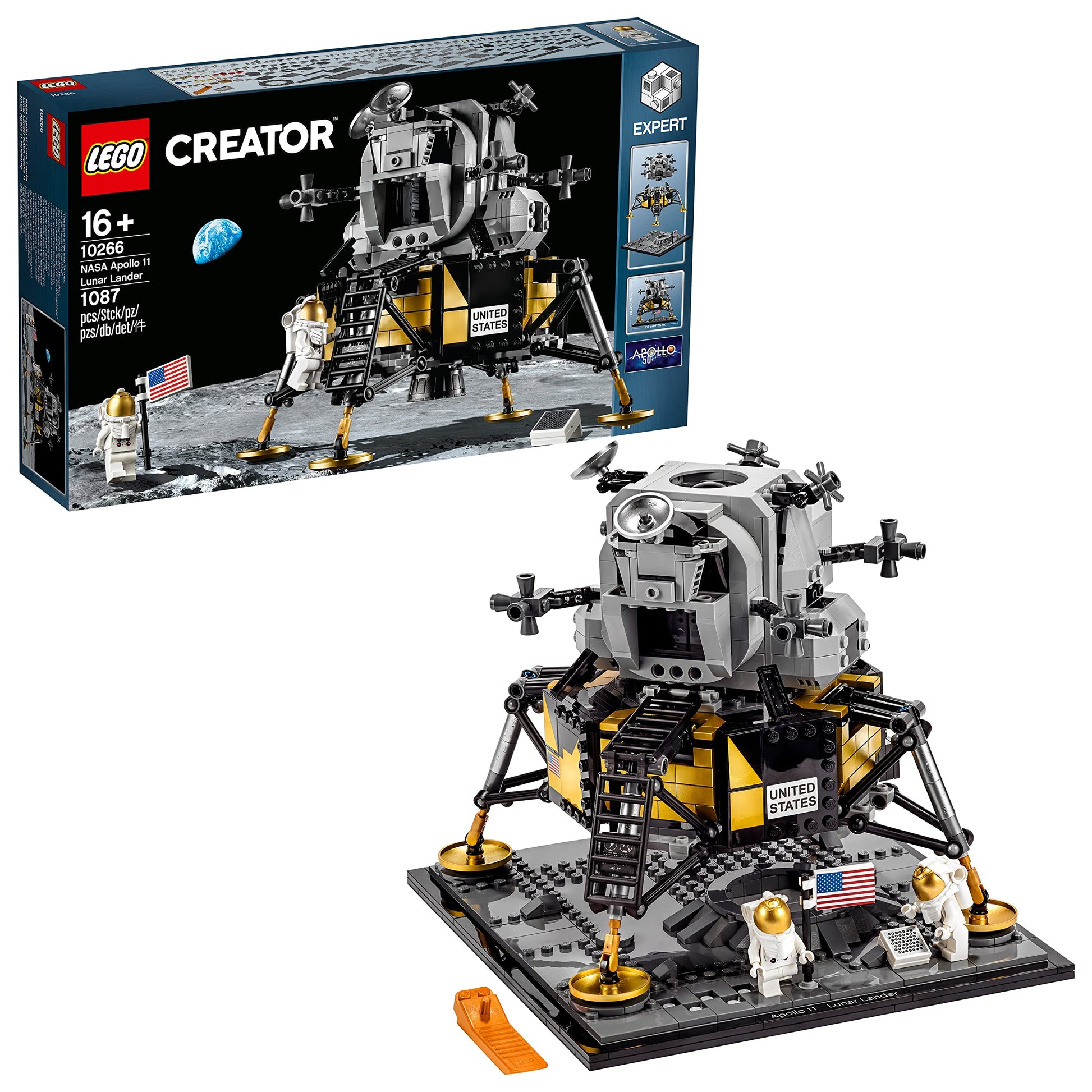 LEGO Creator Expert 10266 NASA Apollo 11 Moonland Ferry Amazon