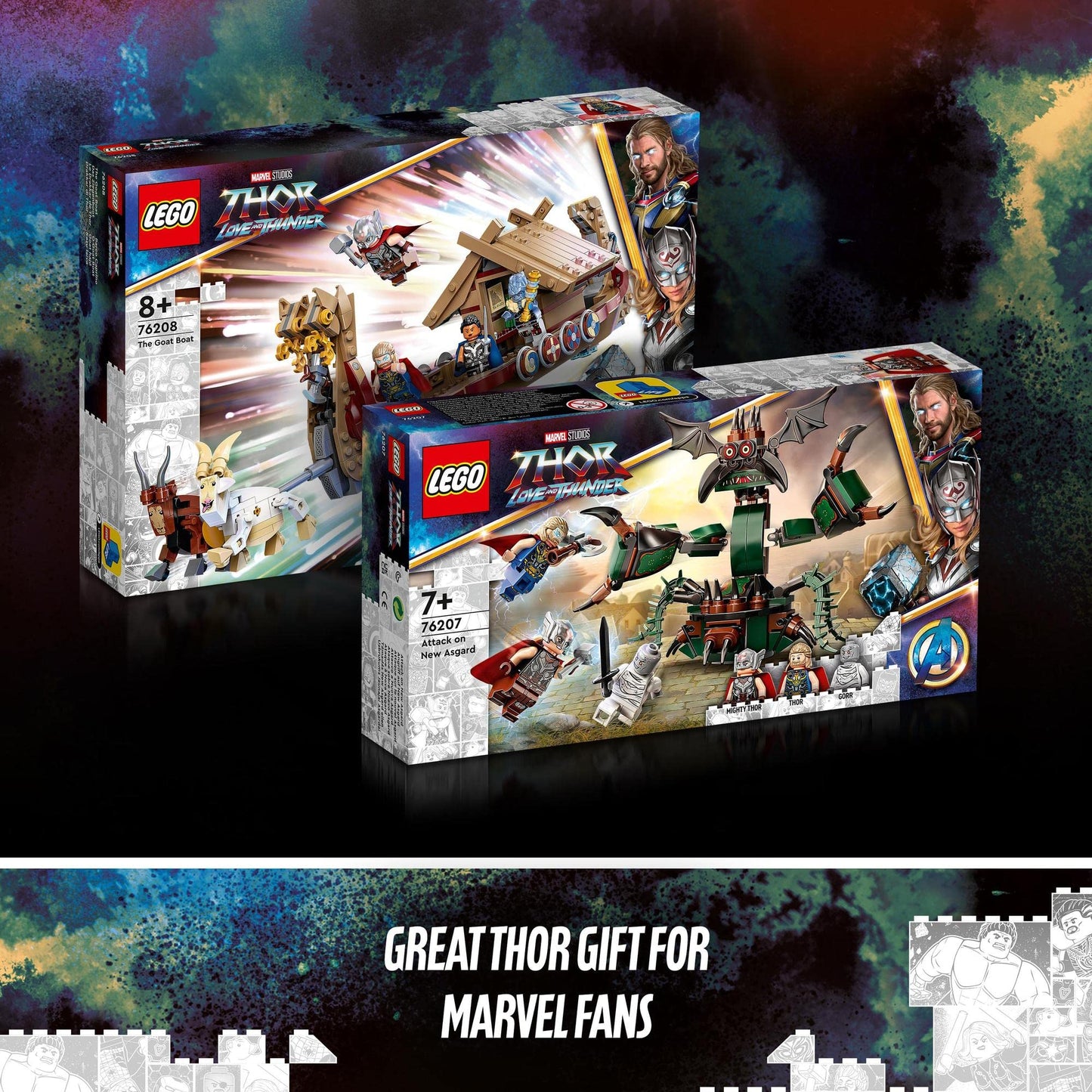 LEGO Marvel Attack on New Asgard 76207