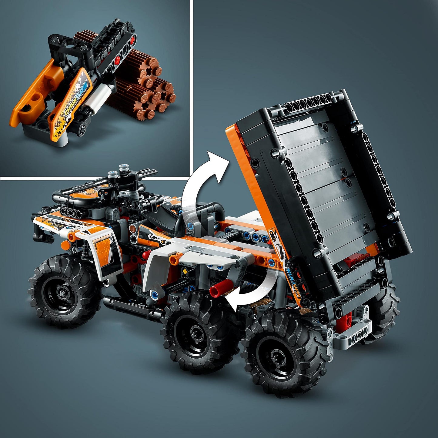 LEGO Technic All-Terrain Vehicle, 6-Wheeled Off Roader 42139 Brick Island