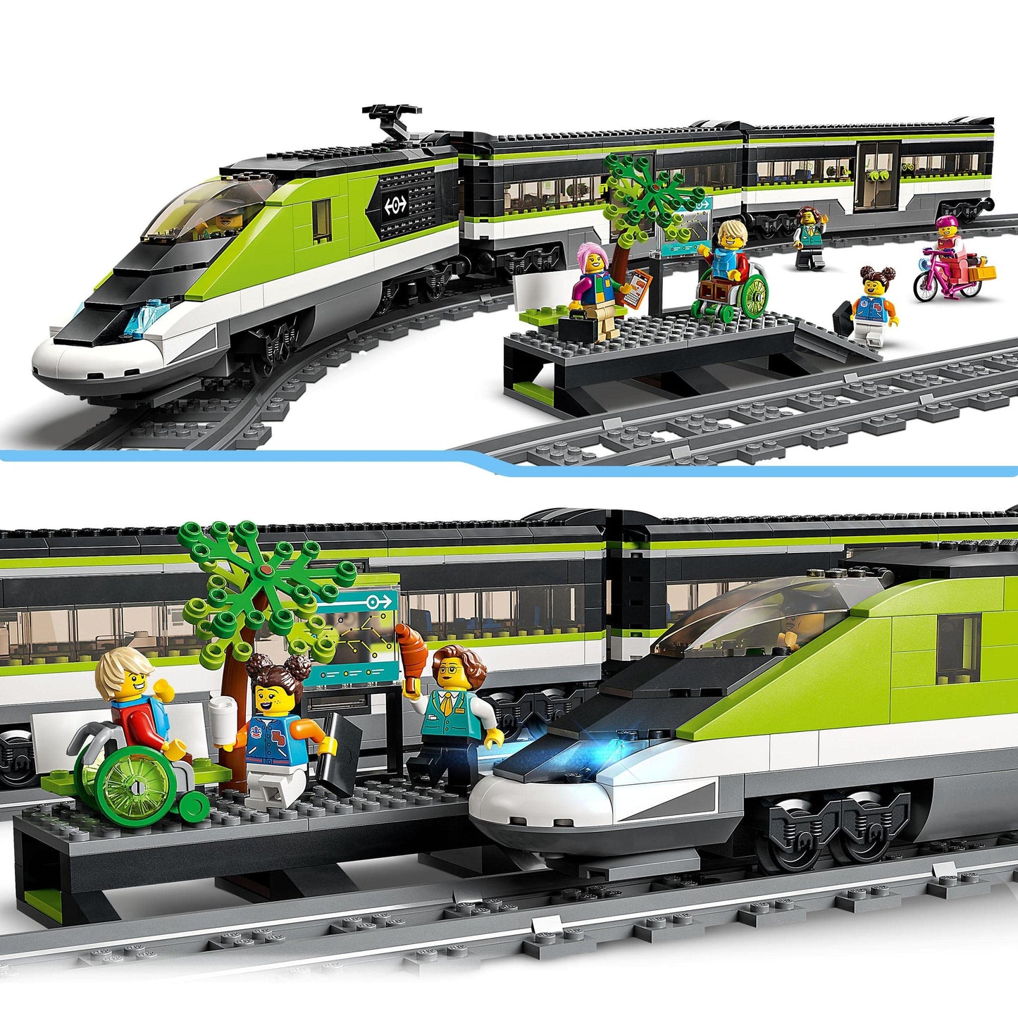 LEGO City Express Passenger Train 60337 Brick Island