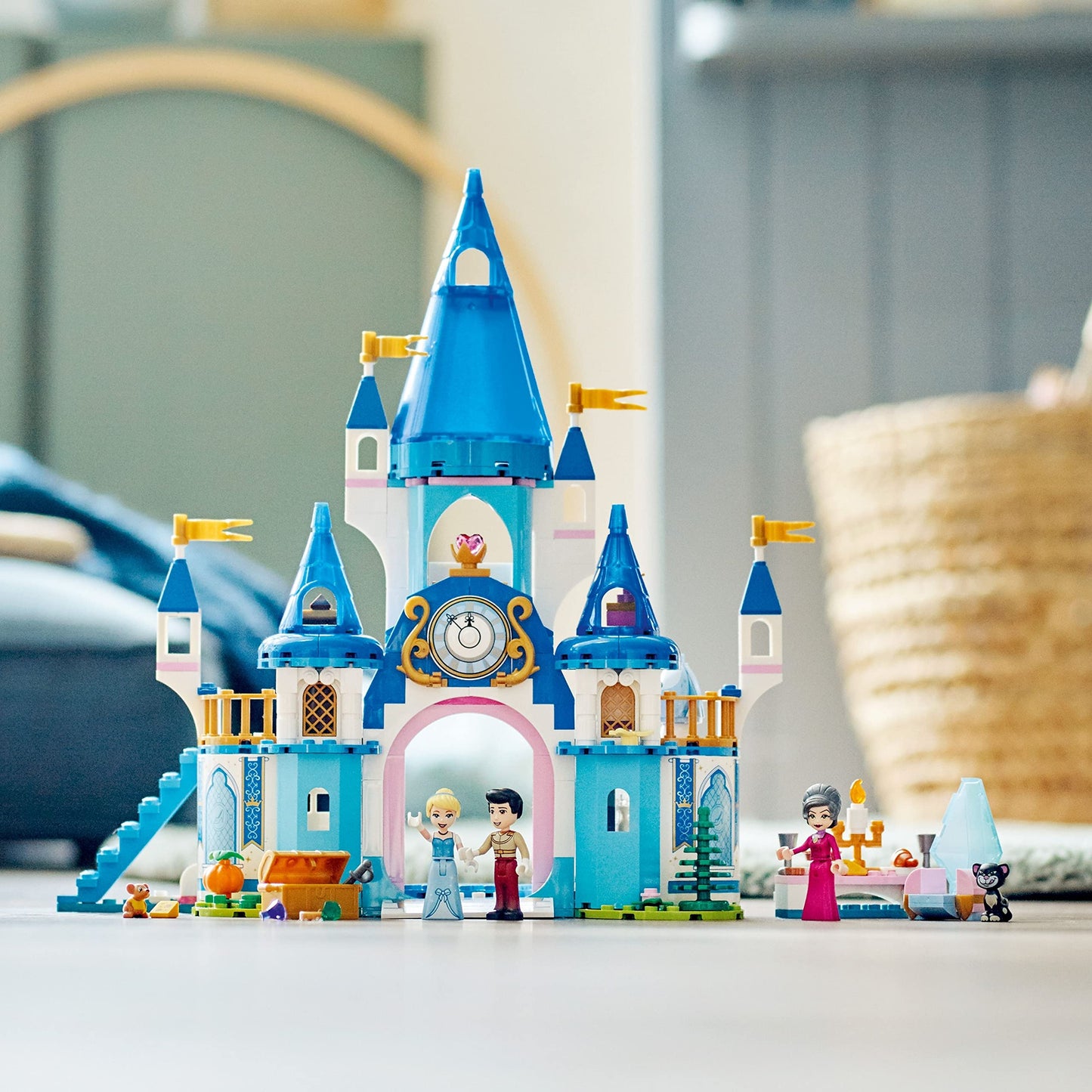 LEGO Disney Cinderella and Prince Charming’s Castle Building Kit Amazon