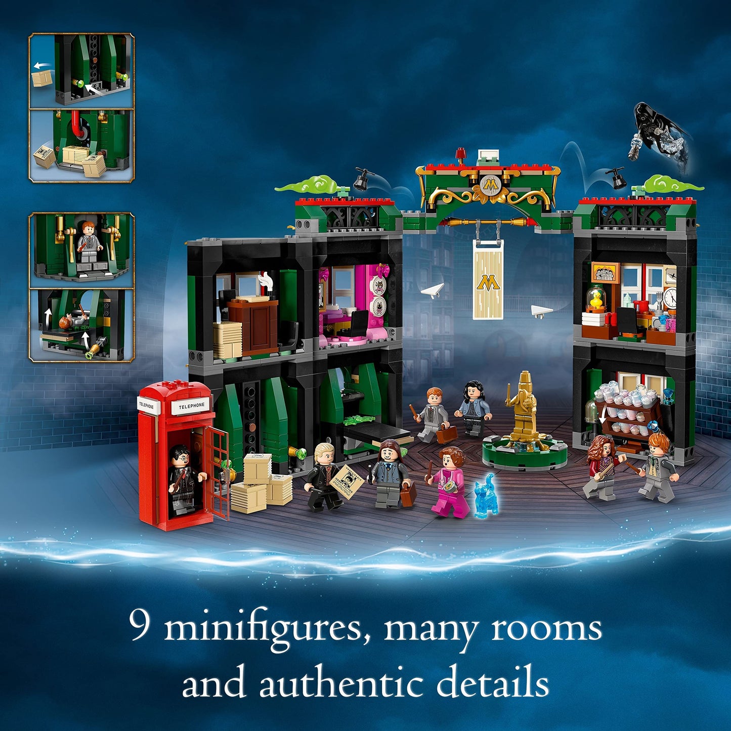 LEGO Harry Potter The Ministry of Magic Building Kit 76403