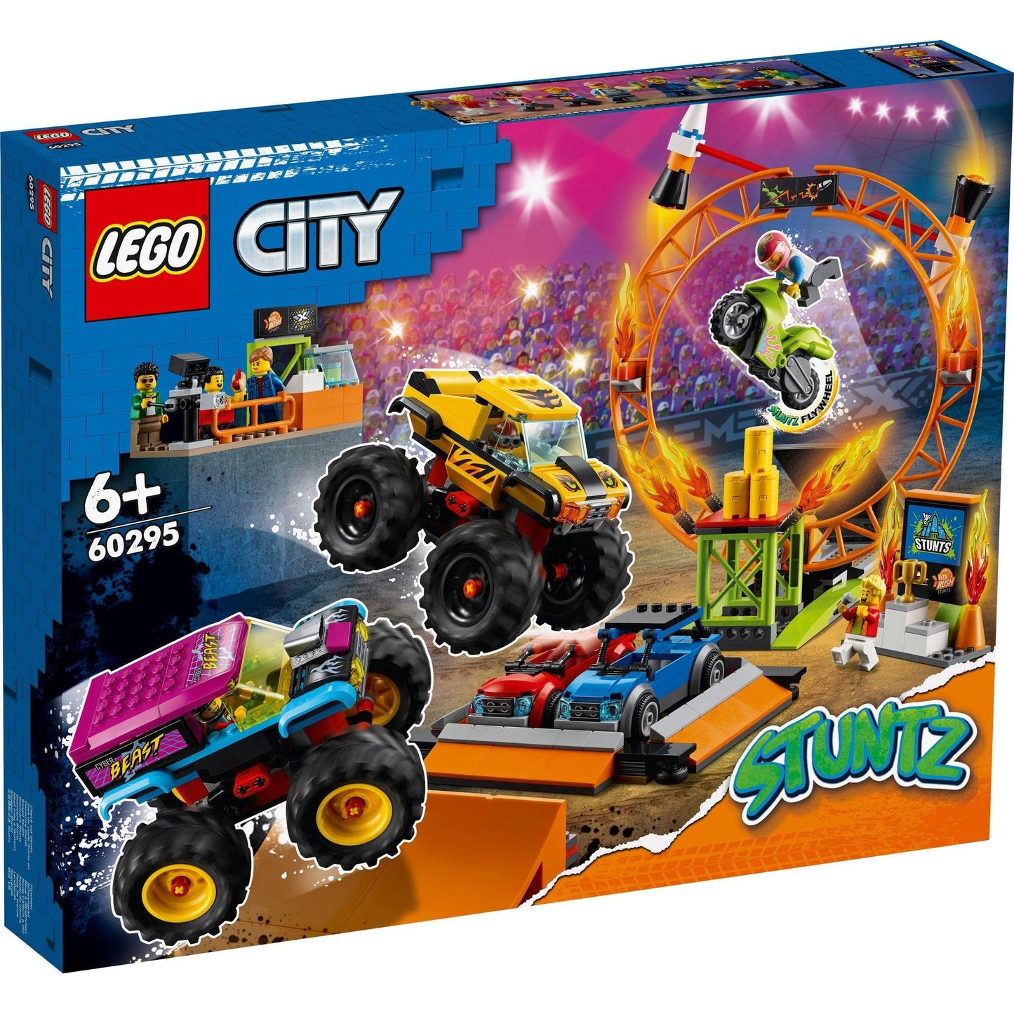 LEGO City 60295 Stunt Show Arena Brick Island