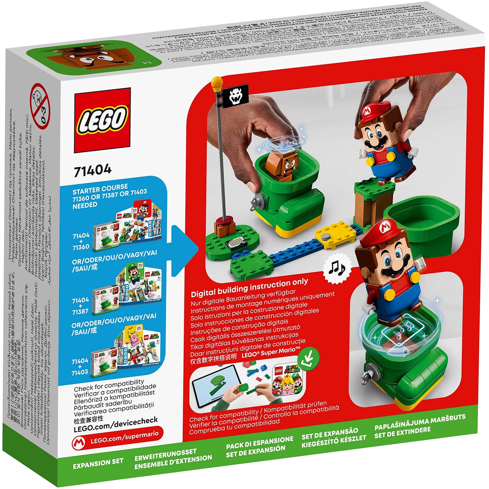 LEGO Super Mario Goomba’s Shoe Expansion Set Building Kit; Collectible Toy Amazon