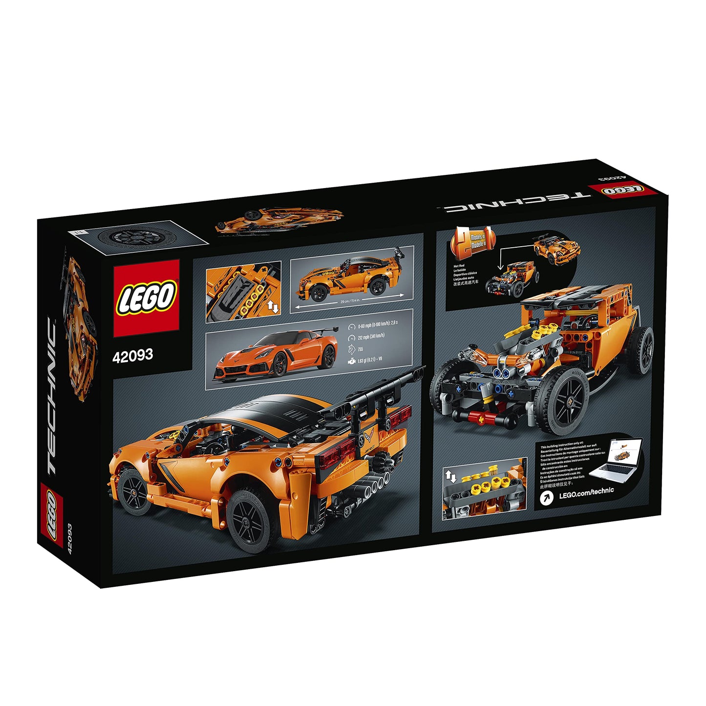 LEGO Technic Chevrolet Corvette ZR1 42093 Brick Island