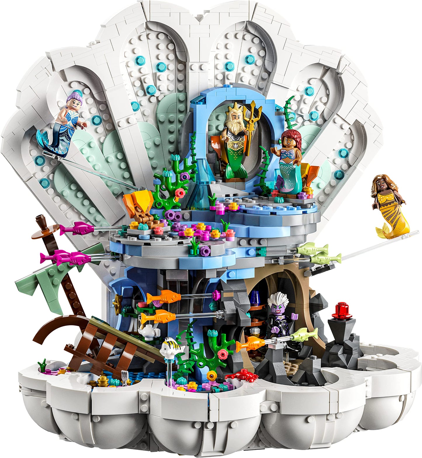 LEGO 43225 The Little Mermaid Royal Clamshell - New. Amazon