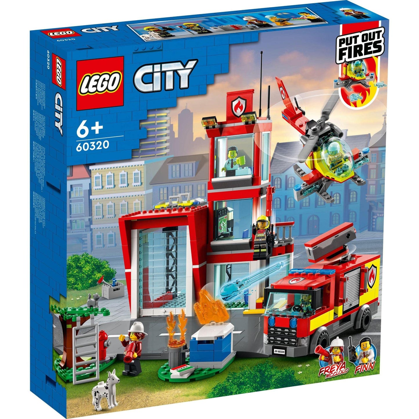 LEGO City Fire Station 60320 Kids Building & Construction Toys