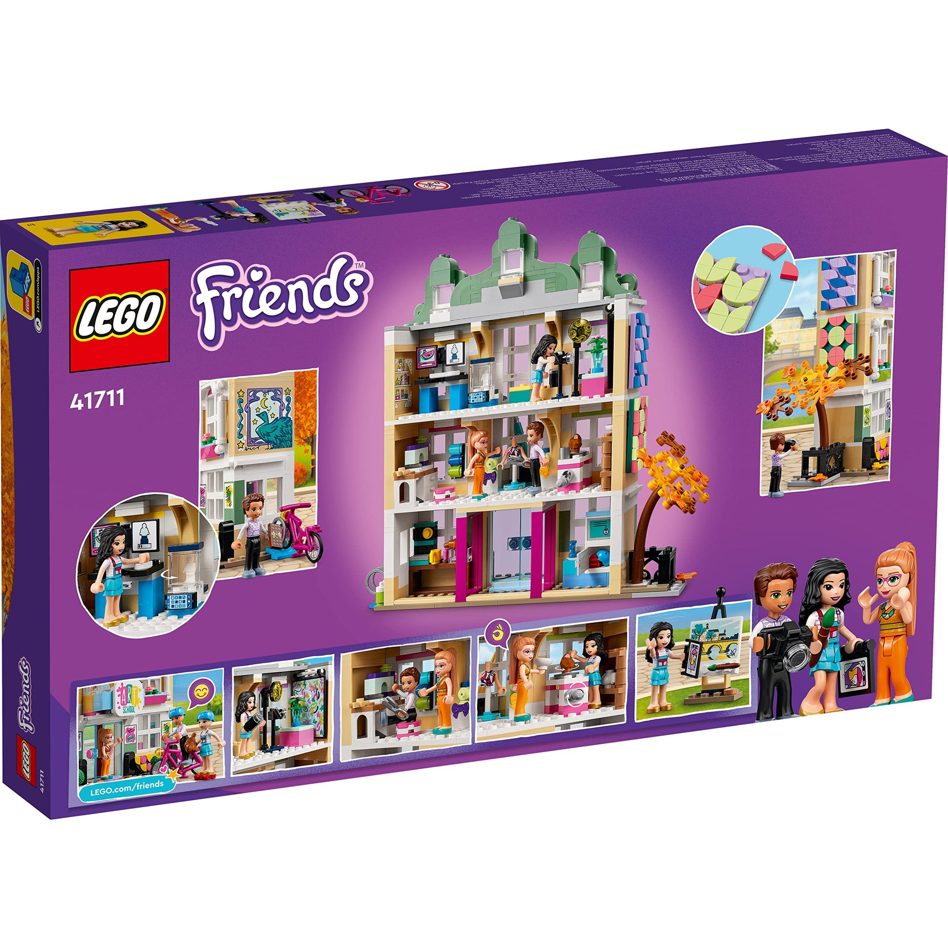 LEGO Friends Emma’s Art School 41711 Amazon