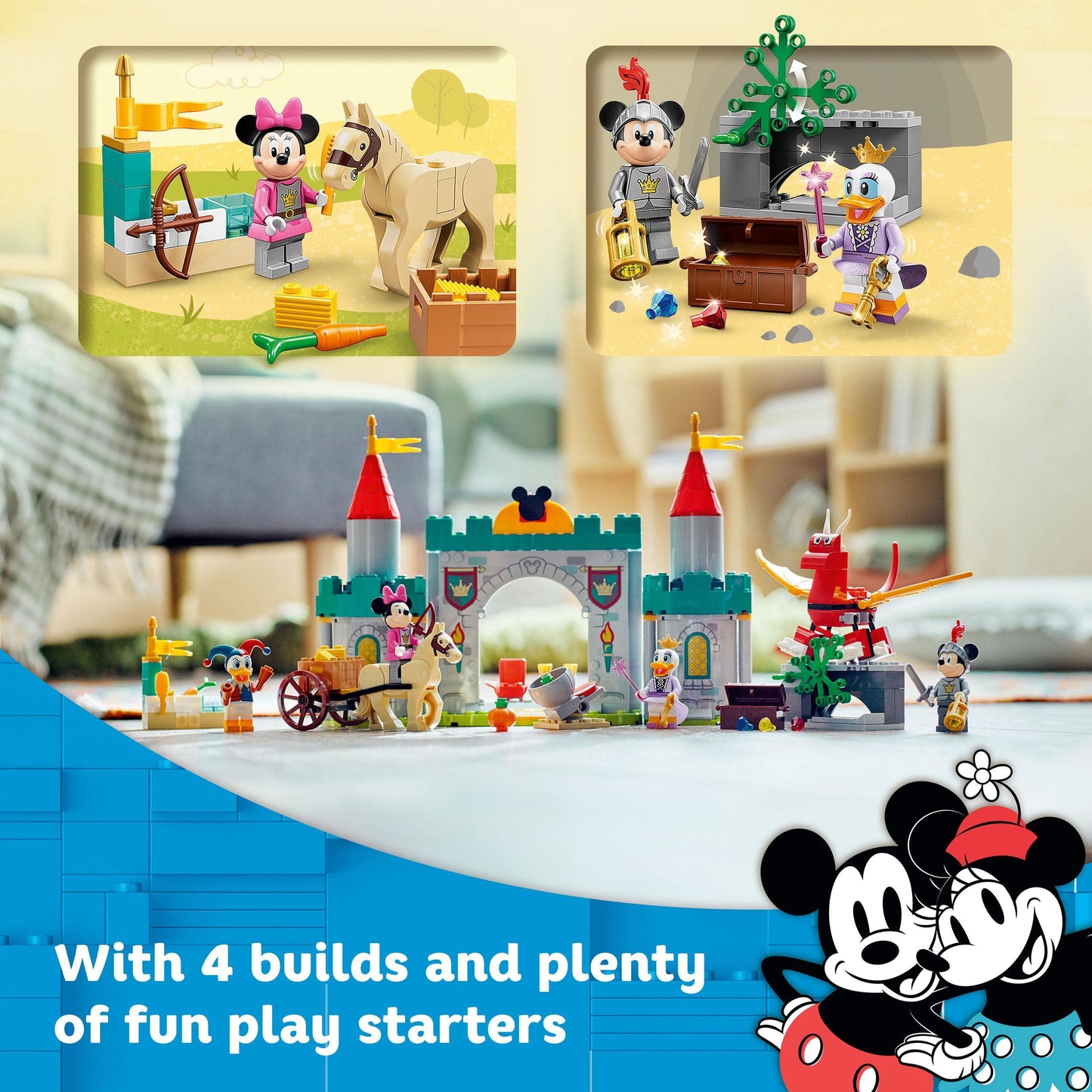 Lego Mickey & Friends 10780 Mickey & Friends Toy Blocks Amazon