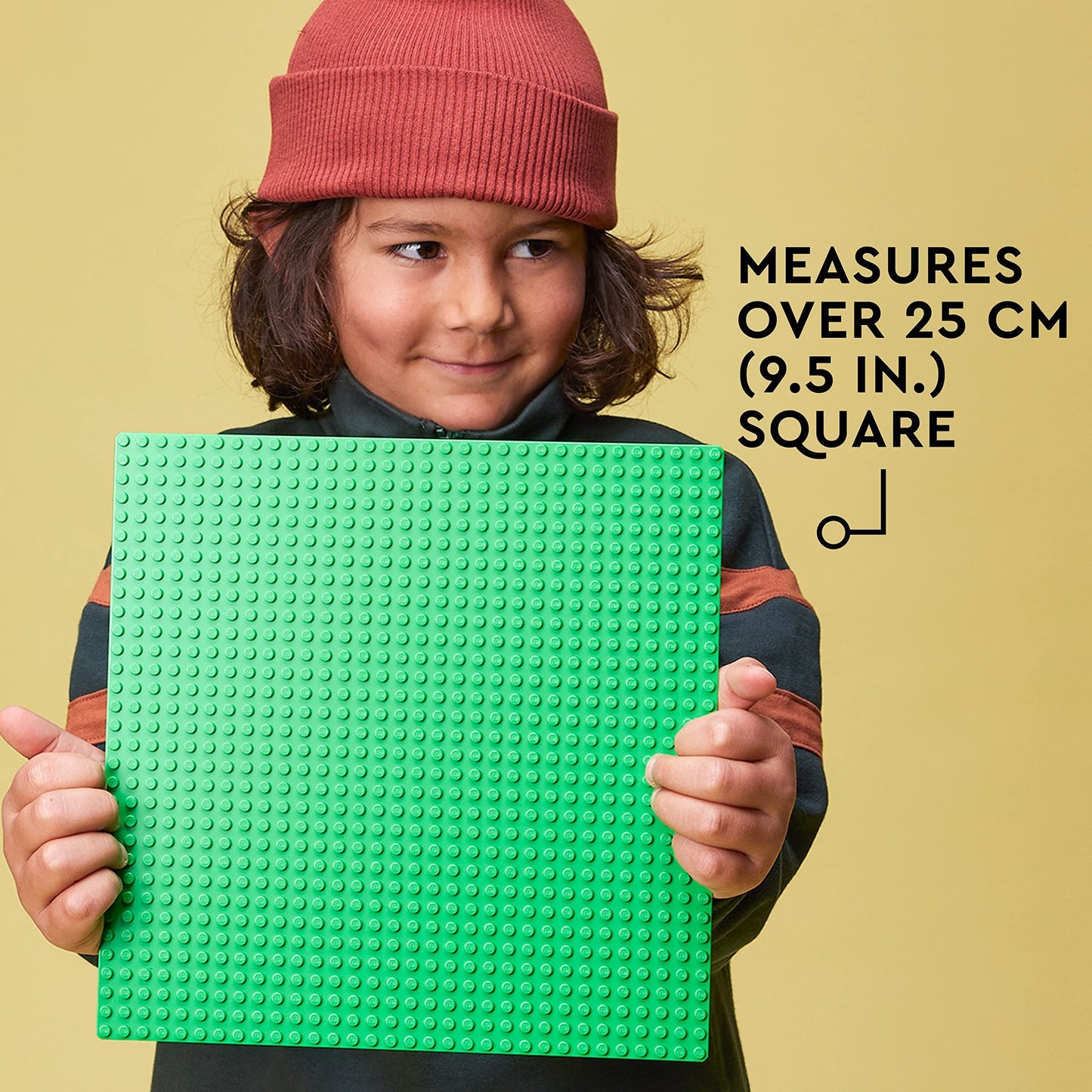 LEGO Classic Green Baseplate, Square 32x32 Stud Building Base