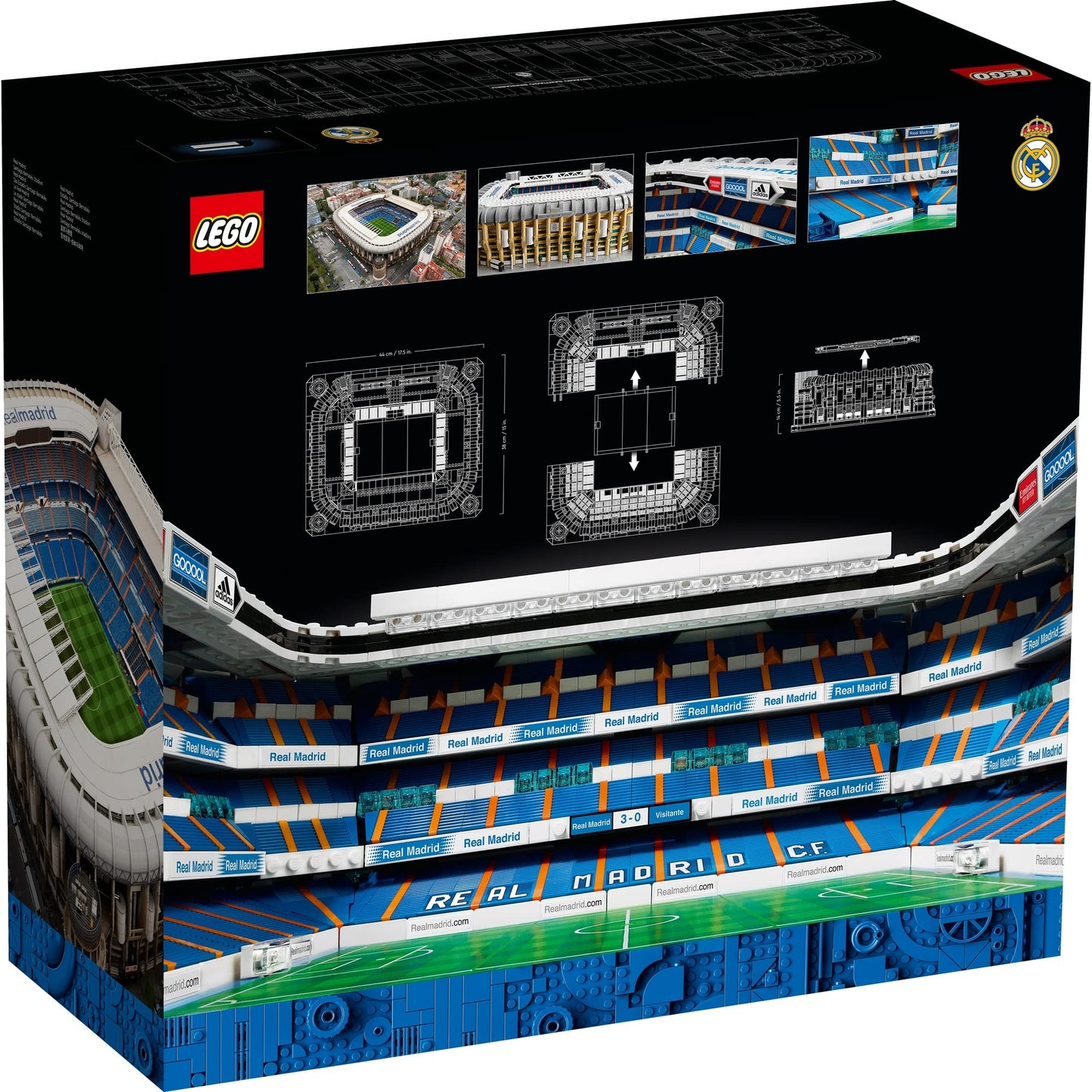 LEGO Real Madrid – Santiago Bernabéu Stadium 10299 Amazon
