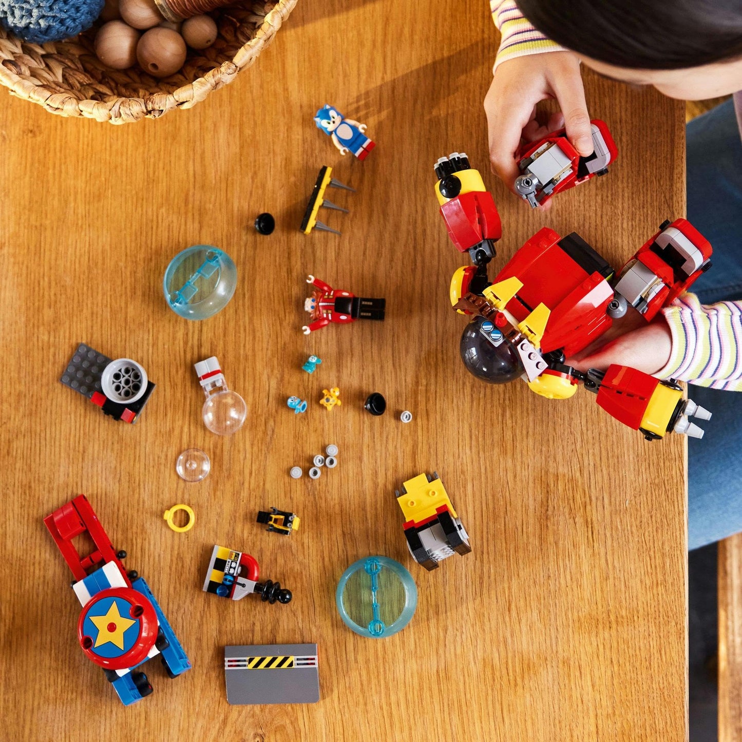 LEGO® Sonic The Hedgehog™ Sonic vs. Dr. Eggman’s Death Egg Robot 76993 Building Toy Amazon