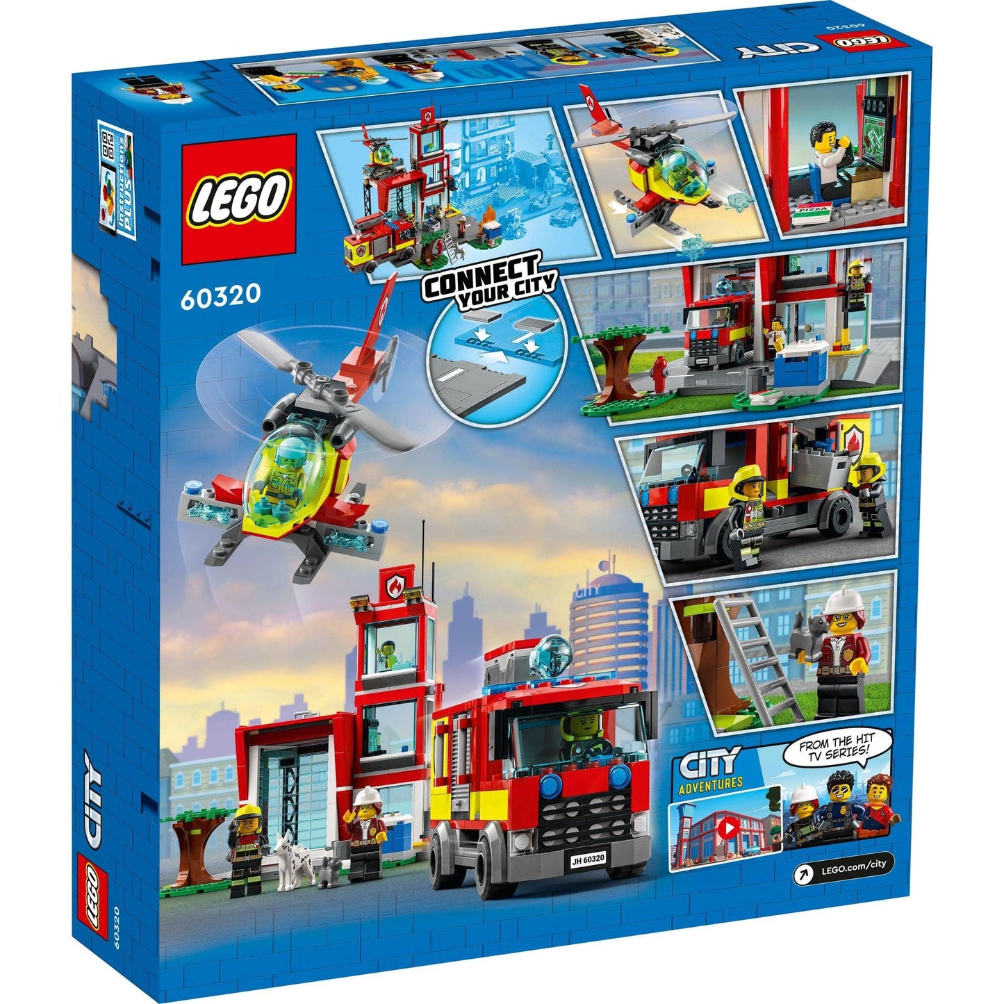 LEGO City Fire Station 60320 Kids Building & Construction Toys