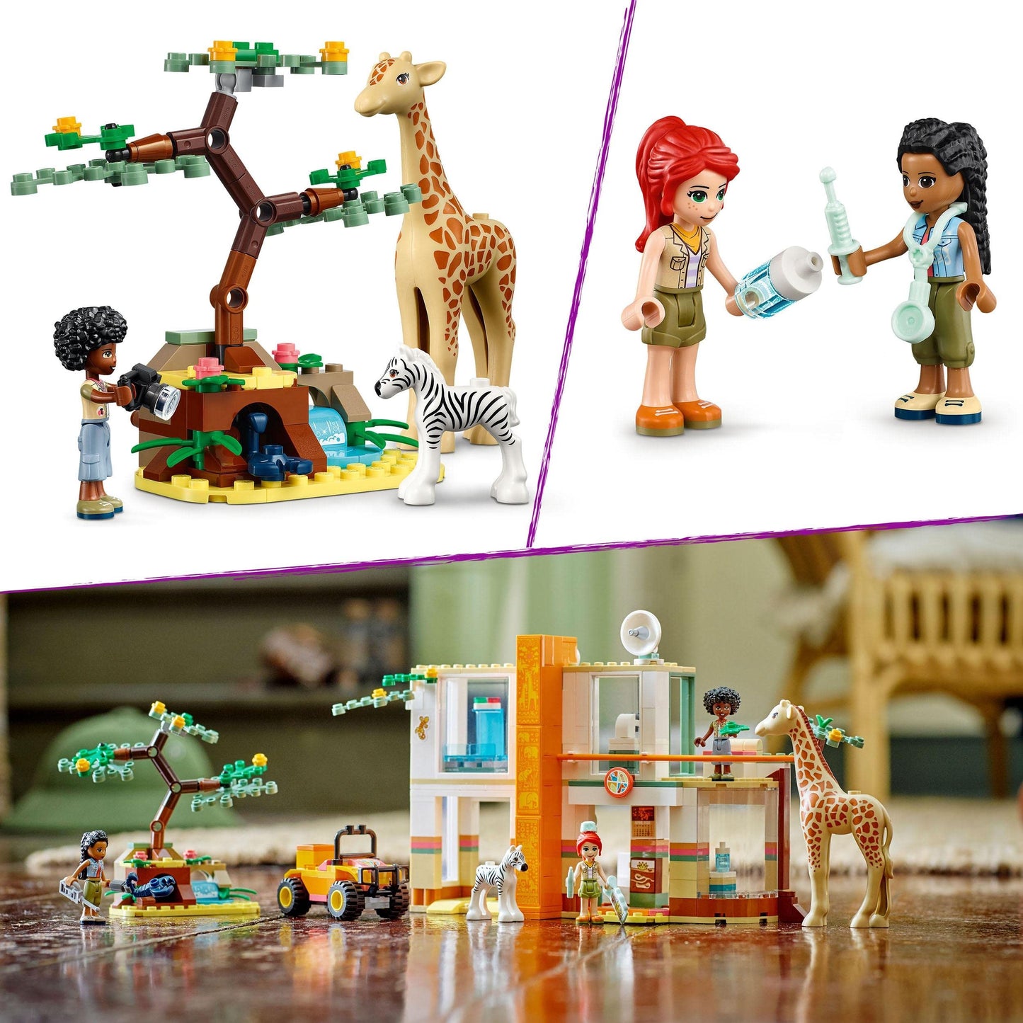 LEGO Friends Mia’s Wildlife Rescue 41717 Building Kit Amazon