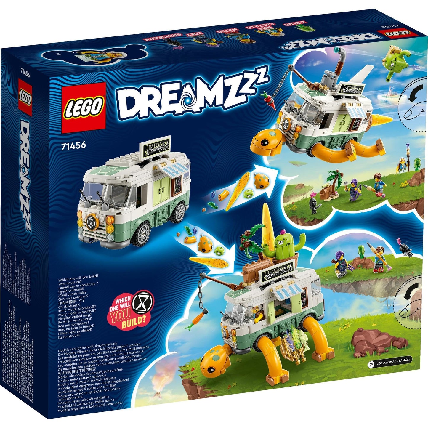 LEGO® DREAMZzz™ Mrs. Castillo’s Turtle Van 71456 Building Toy Set
