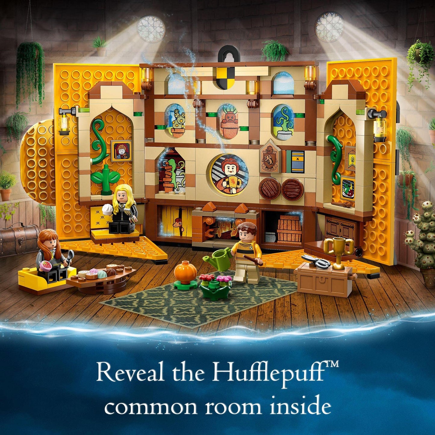 LEGO Harry Potter Hufflepuff House Banner 76412 Building Toy Amazon