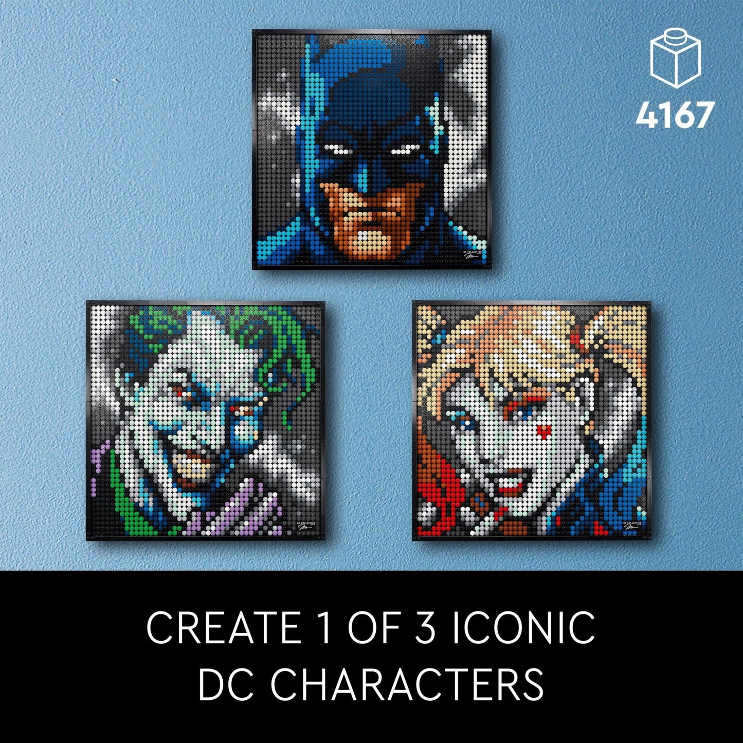 LEGO Art Jim Lee Batman Collection 31205 DC Comics Building Kit