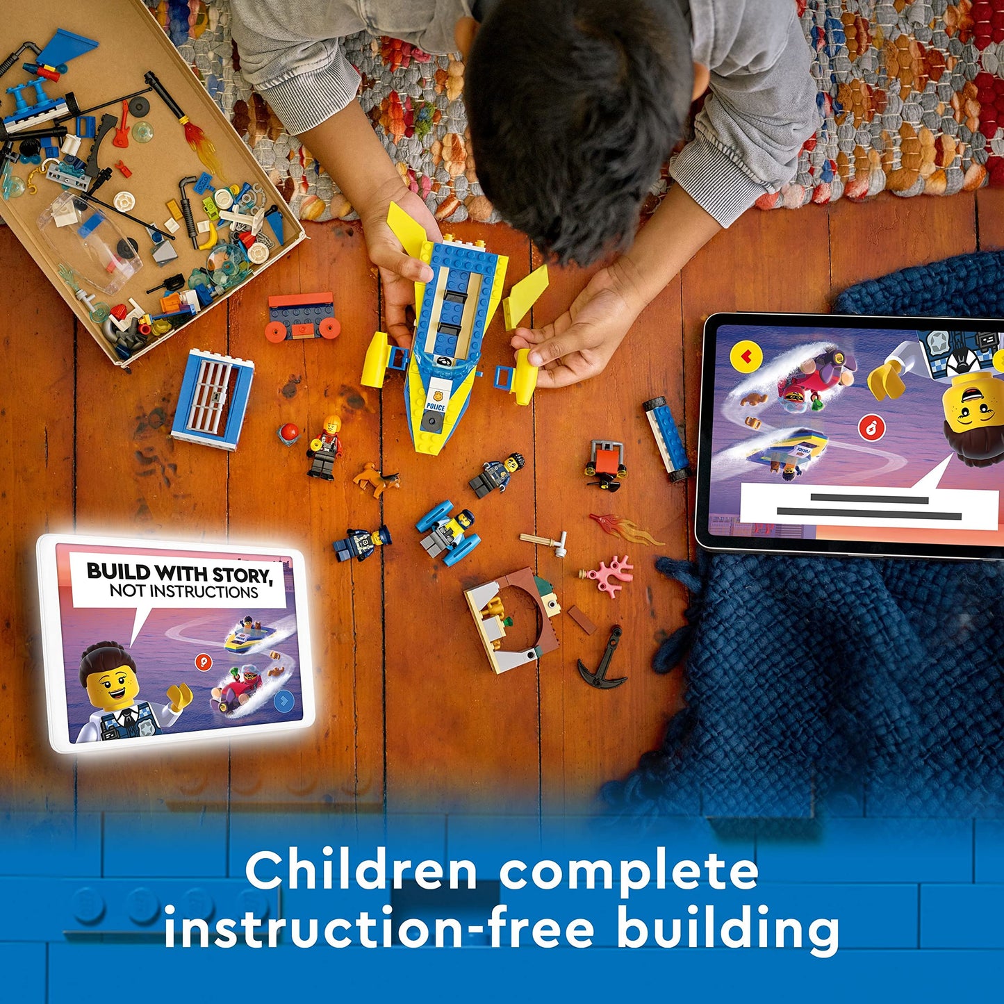 LEGO City Water Police Detective Missions, Interactive Digital Adventure Building 60355 Amazon