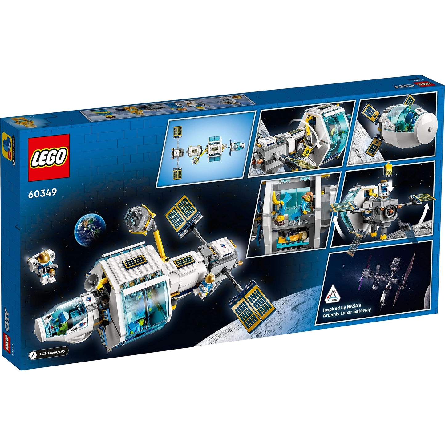 LEGO City Lunar Space Station 60349 Kids Building & Construction Toys