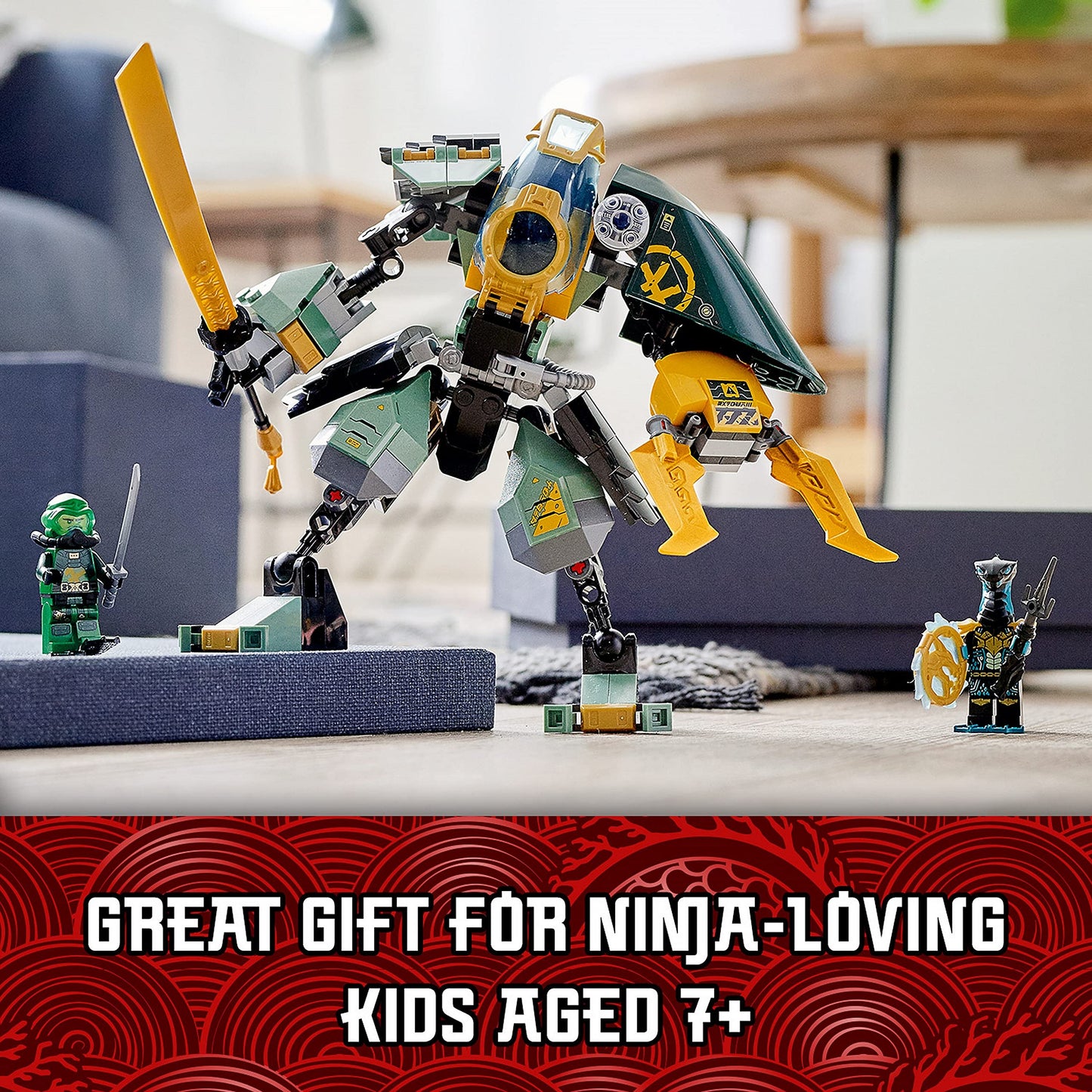 LEGO 71750 NINJAGO Lloyd’s Hydro Mech Action Figure Underwater Building Amazon