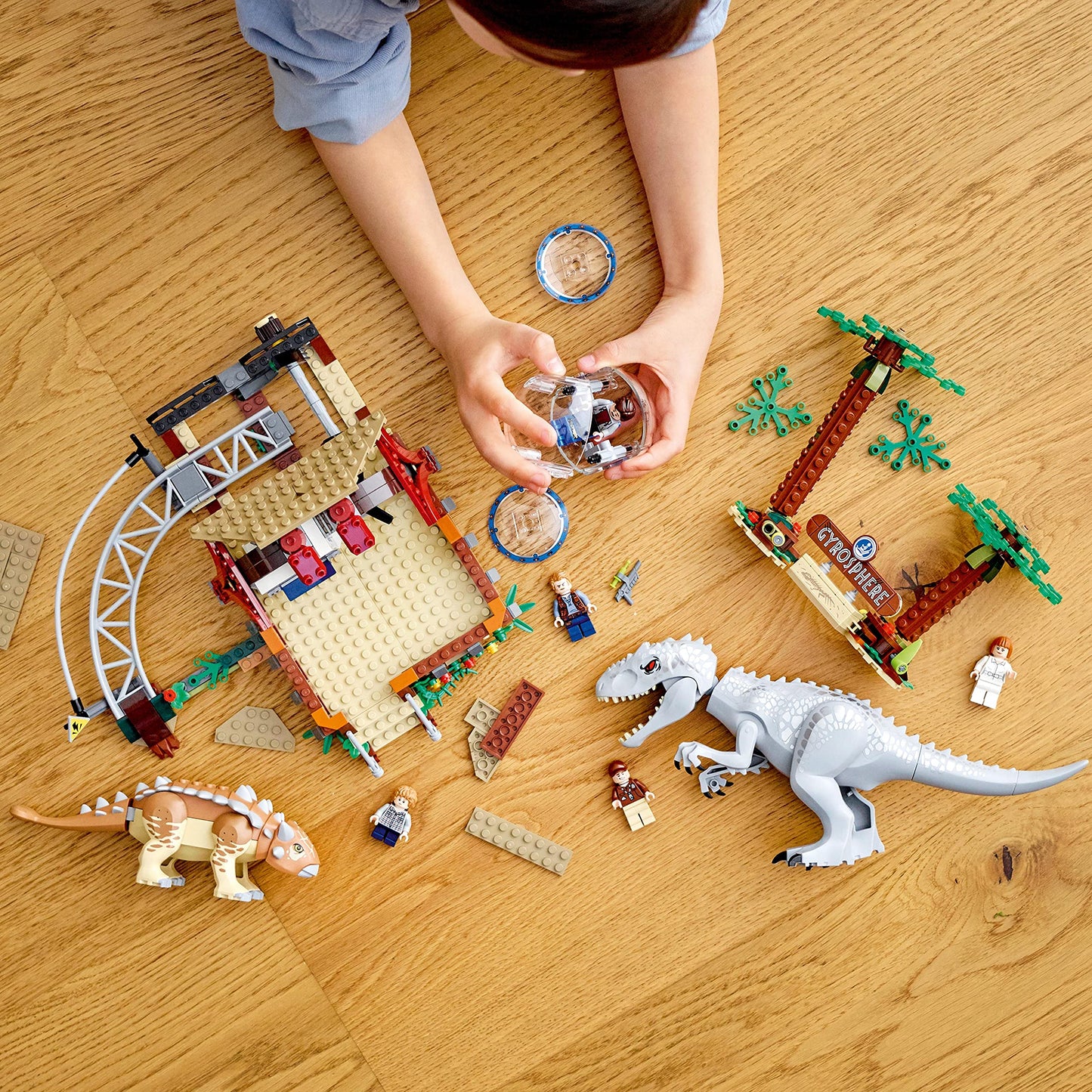 LEGO Jurassic World Indominus rex vs. Ankylosaurus 75941 Building Set