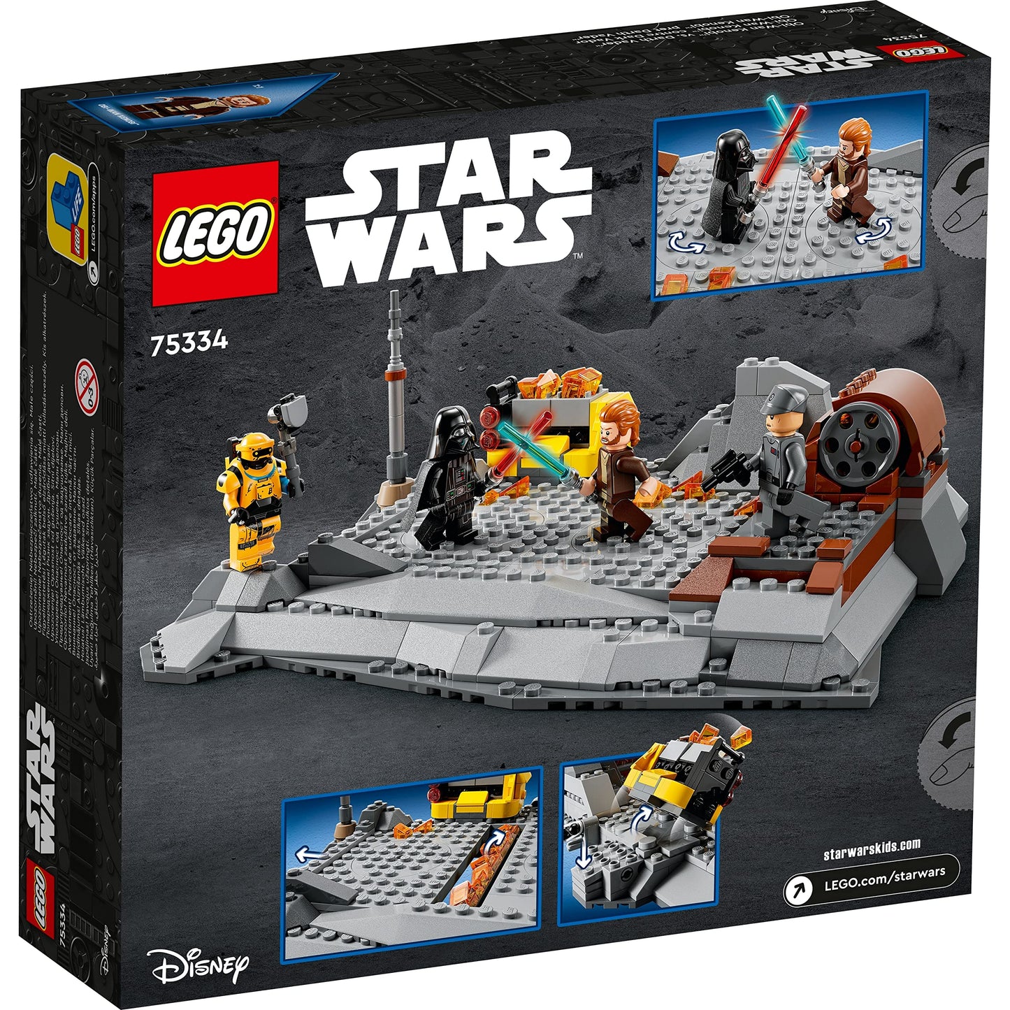 LEGO Star Wars OBI-Wan Kenobi vs. Darth Vader 75334 Amazon