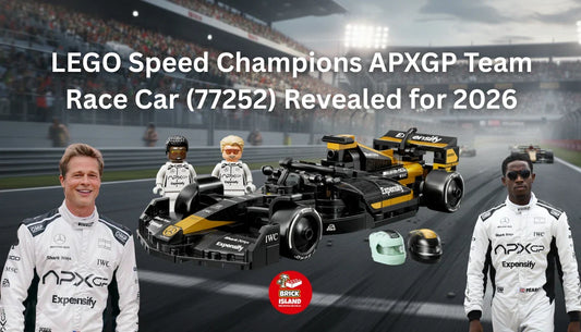 LEGO Speed Champions APXGP Team Race Car Revealed