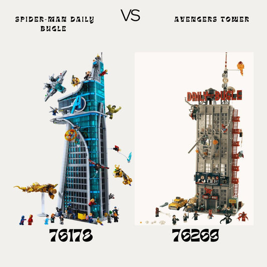 Spider-Man Daily Bugle (76178) vs. Avengers Tower (76269)