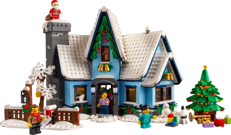 LEGO Creator Expert Santa’s Visit 10293 with 4 minifigures