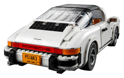 LEGO ICONS 10295 Porsche 911 Includes three unique license plates and Porsche logo