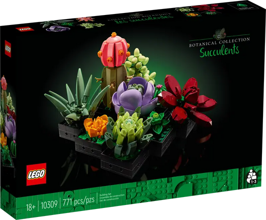 LEGO® Succulents 10309 packaging