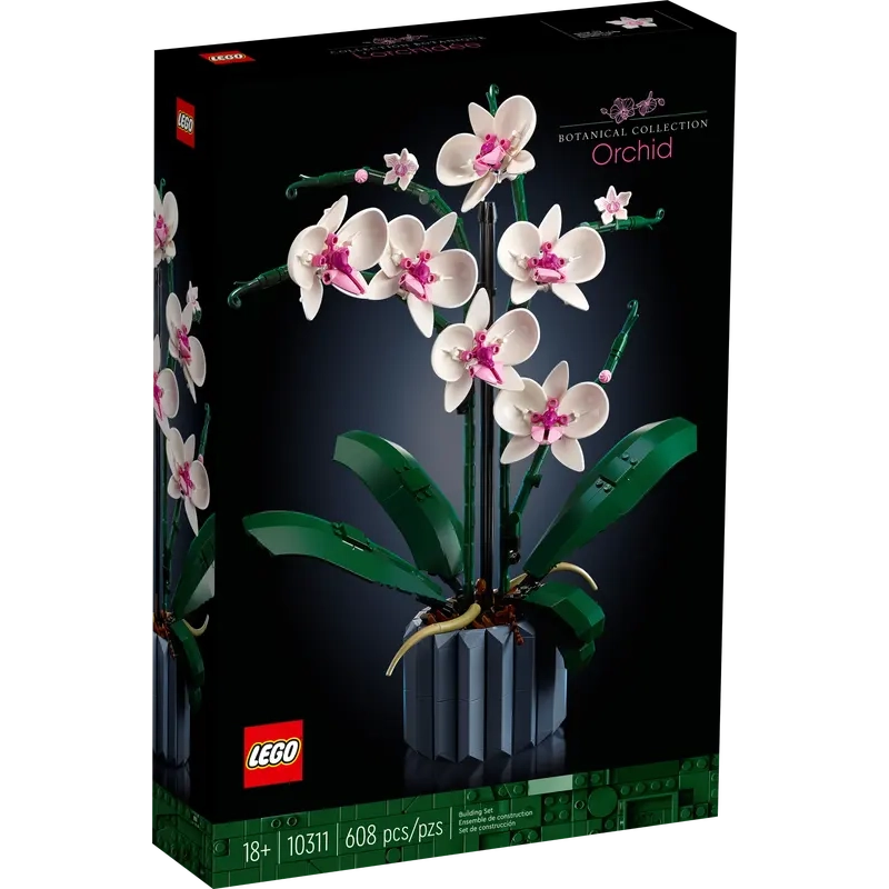 LEGO Icons Orchid Plant 10311 packaging